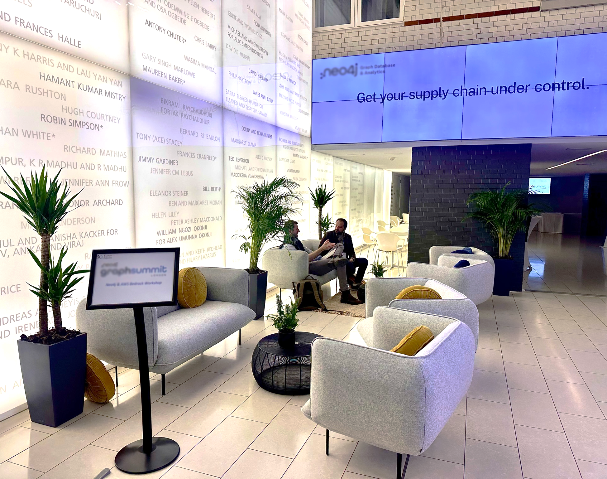 30 Euston Square, Reception / foyer