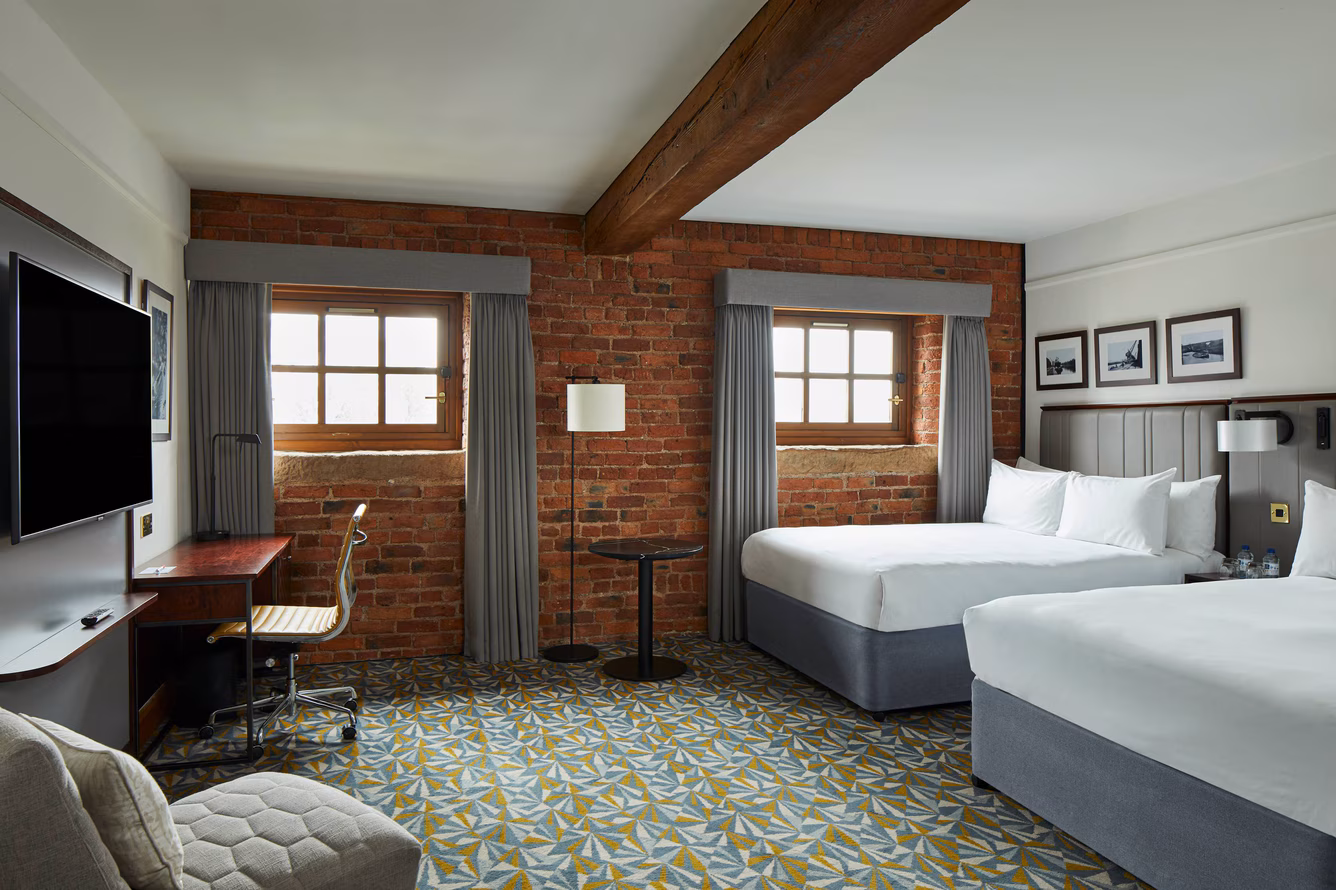 Manchester Marriott Victoria & Albert, Bedroom