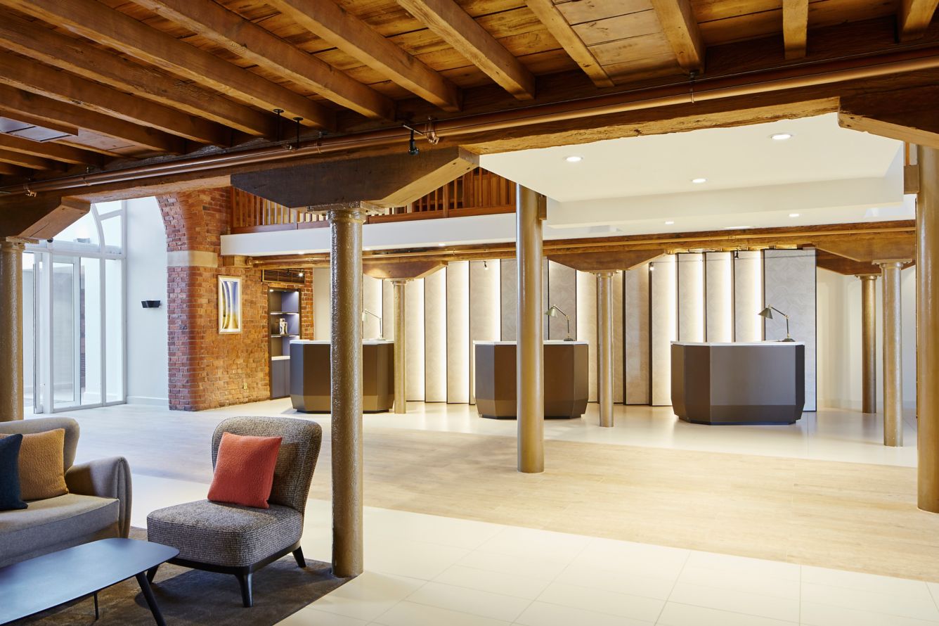 Manchester Marriott Victoria & Albert, Reception / foyer
