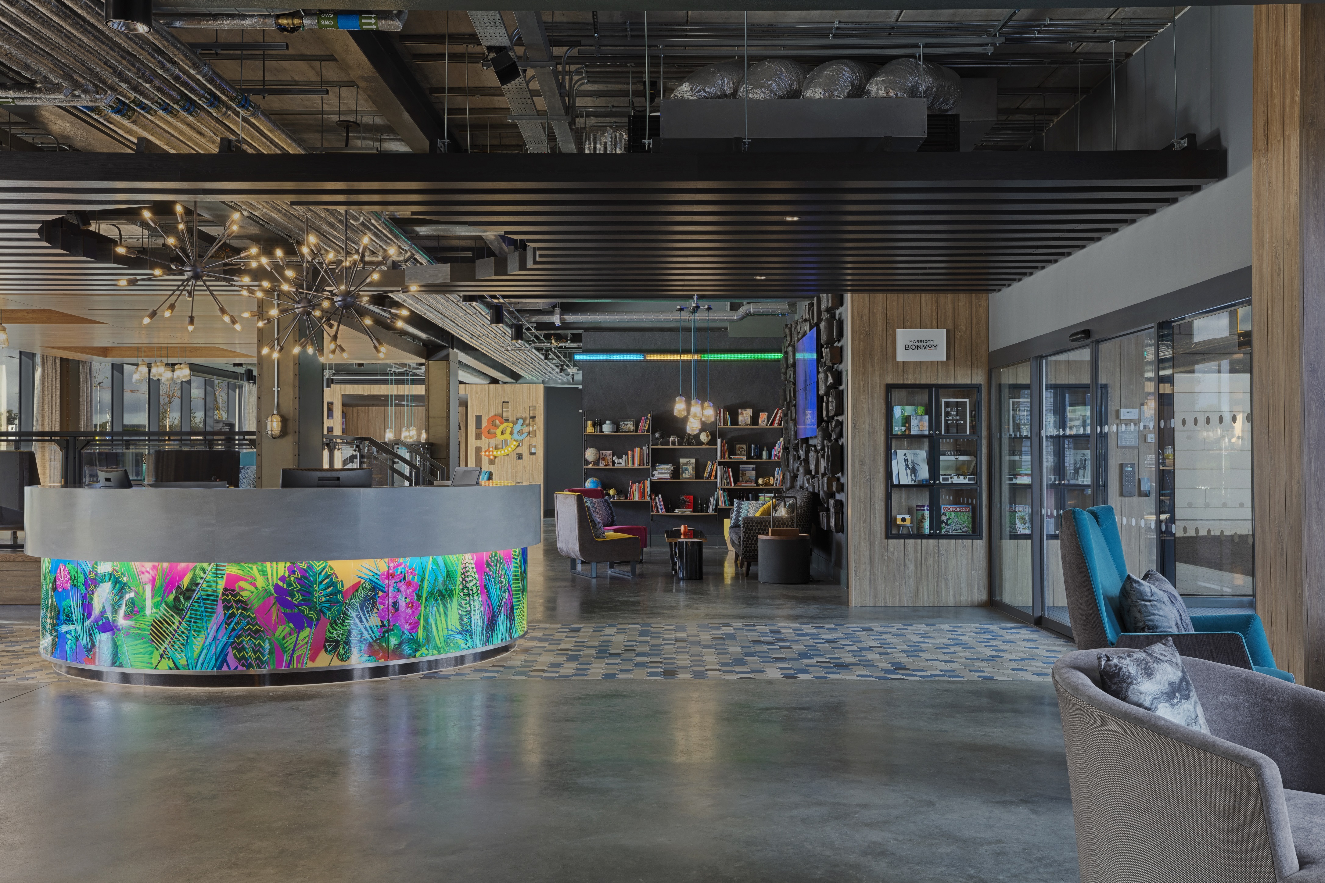 Aloft by Marriott Aberdeen TECA, Reception / foyer