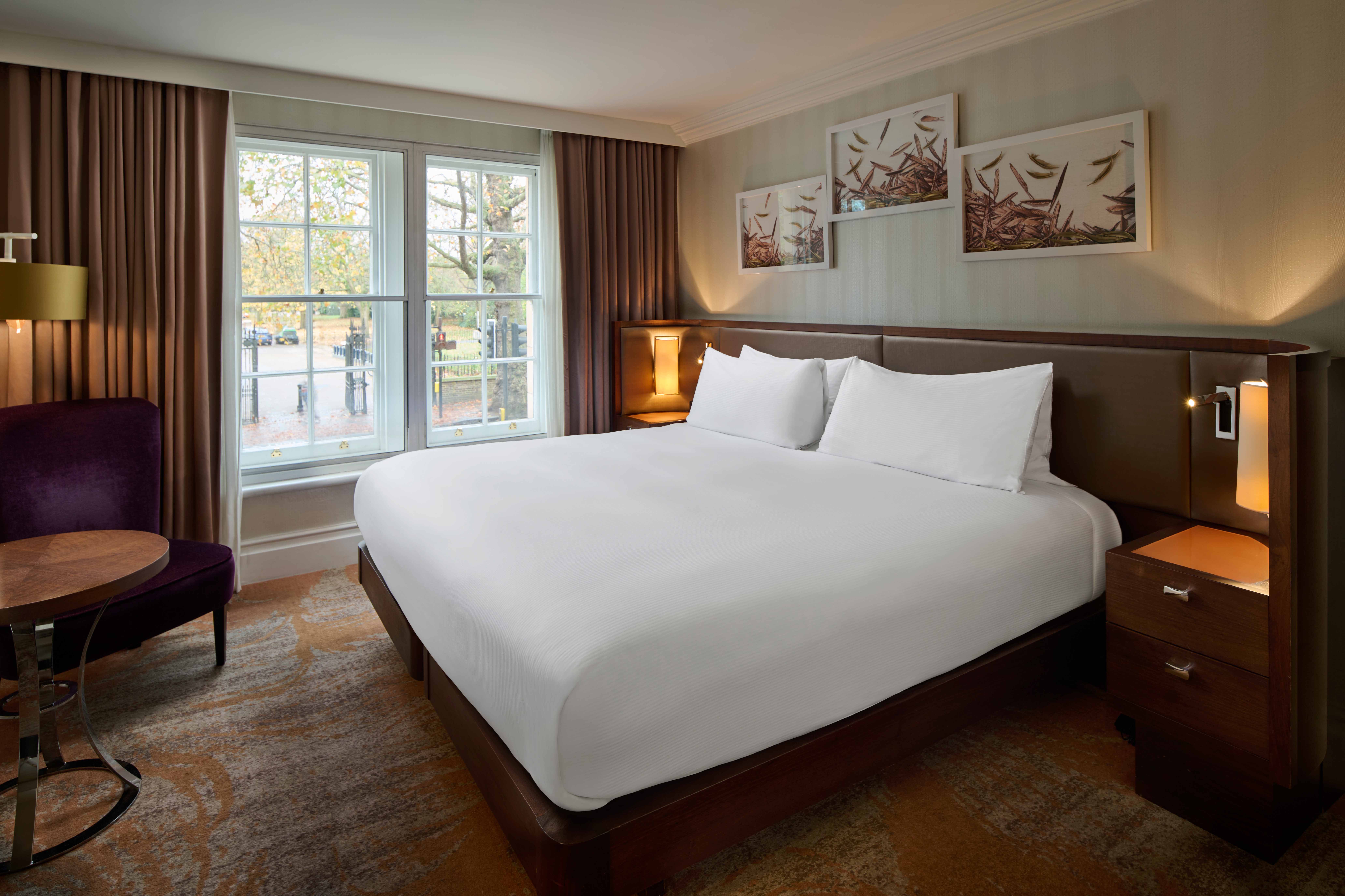 Hilton London Hyde Park, Bedroom