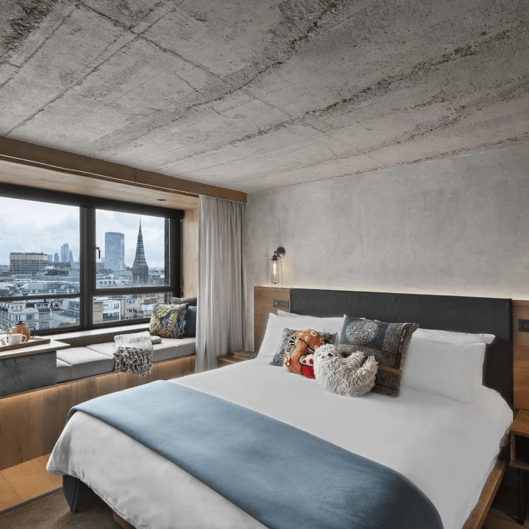 Treehouse Hotel London, Bedroom