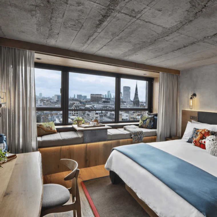 Treehouse Hotel London, Bedroom