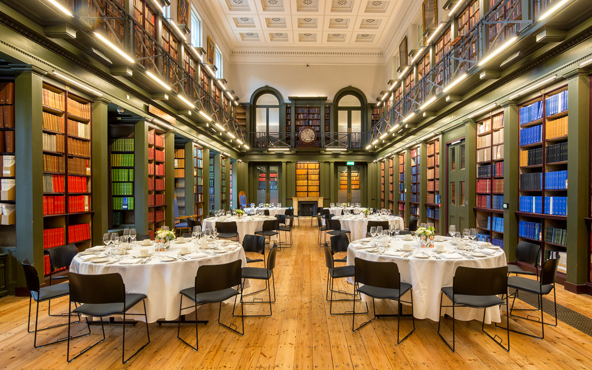 The View in The Royal College of Surgeons of England, The Lumley Library