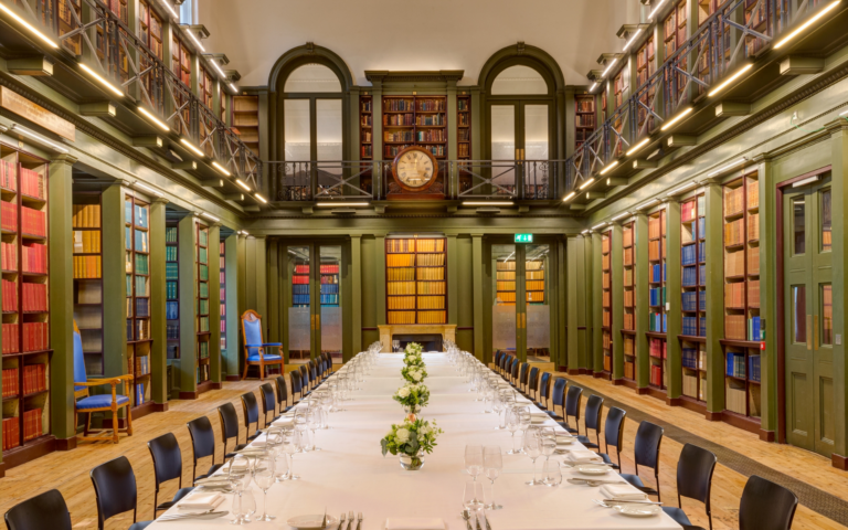 The View in The Royal College of Surgeons of England, The Lumley Library