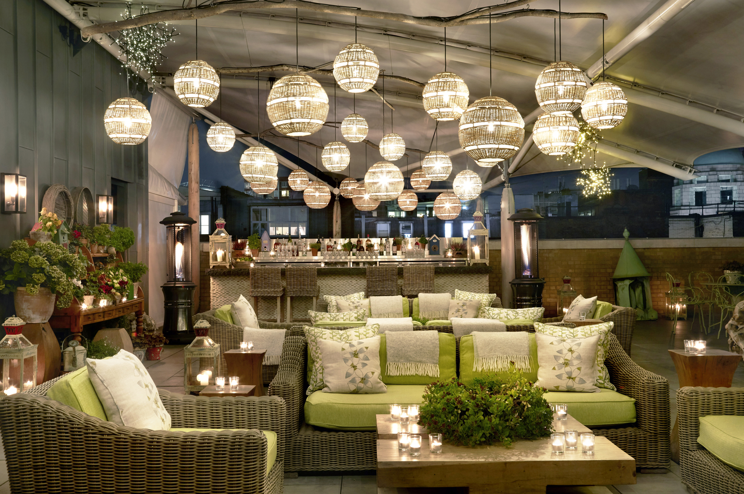 Ham Yard Hotel, The Roof Terrace