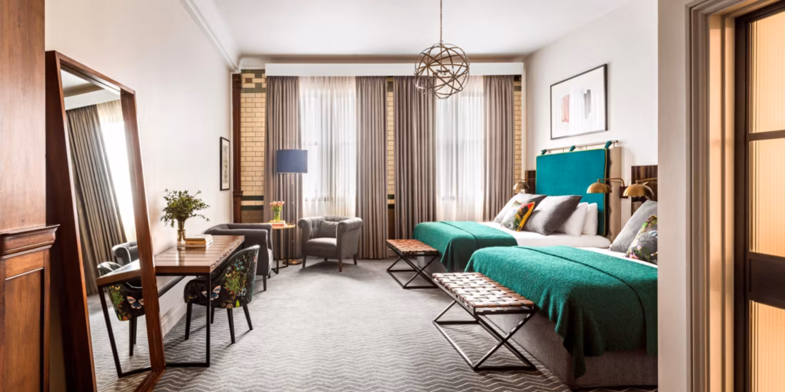 Kimpton Clocktower Hotel, Bedroom